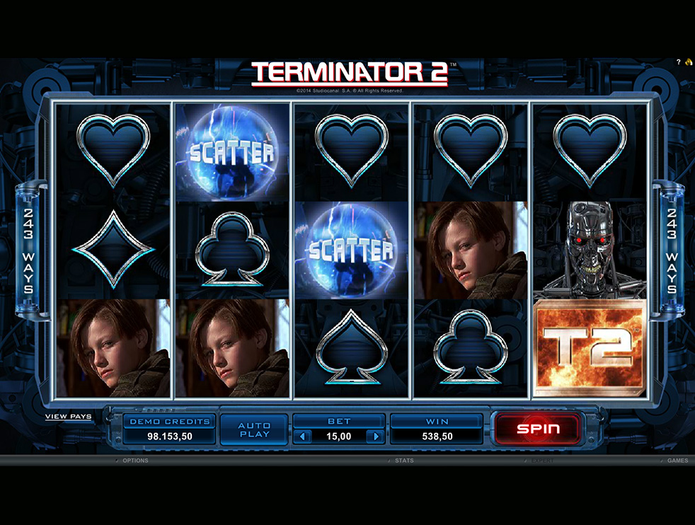 Tragaperras Terminator 2 Online