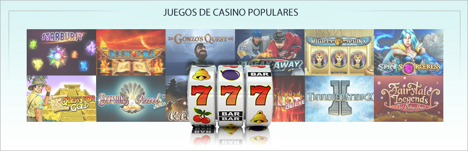 juegos de casino populares
