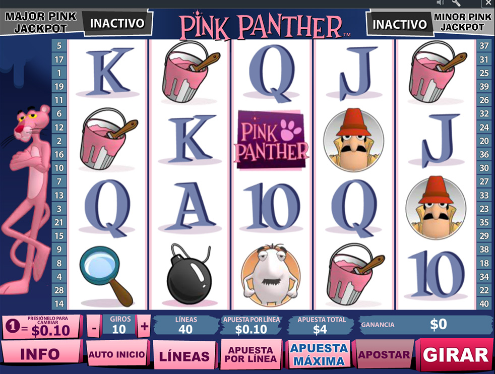 Pink Panther de Playtech