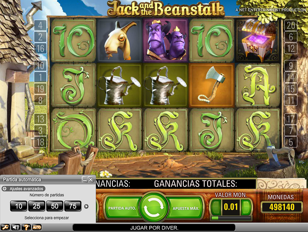 slot de NetEnt Jack and the Beanstalk