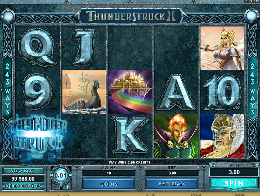 Thunderstruck 2 Juego de Microgaming